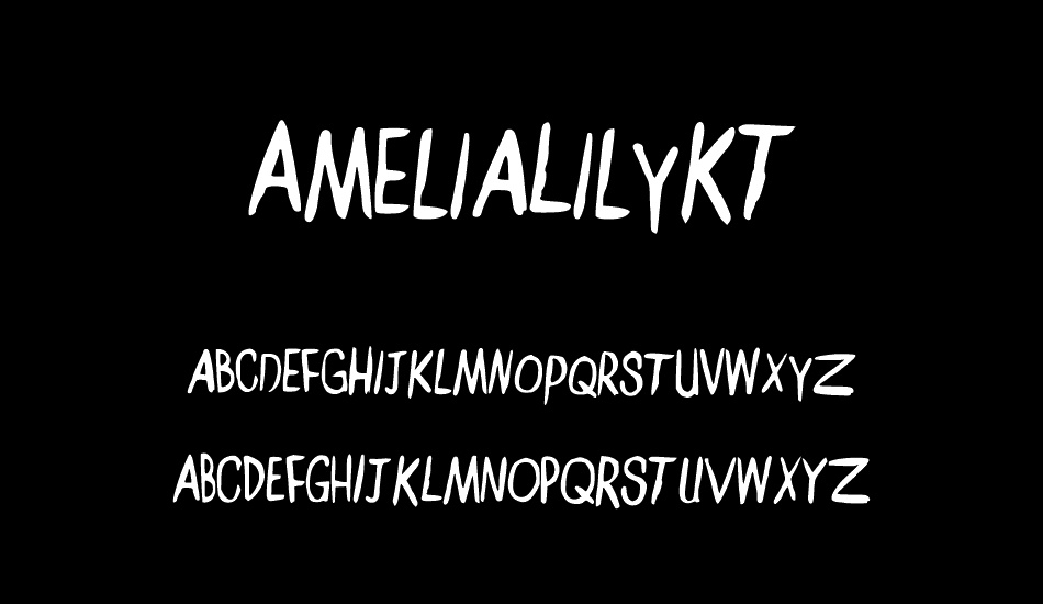 AmeliaLilyKT font