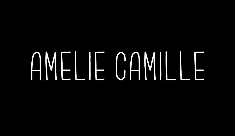 Amelie Camille font big