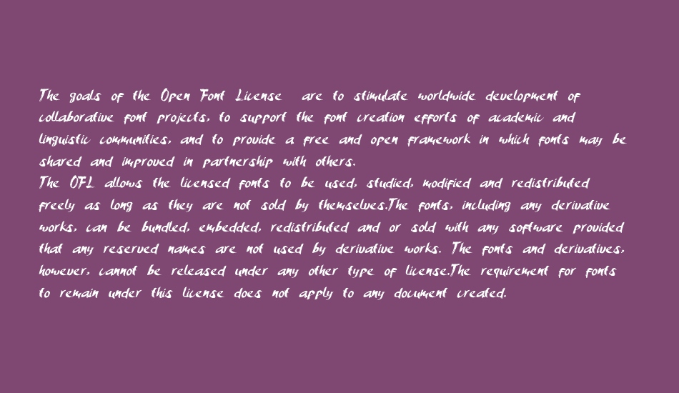 AmeryBrush font 1