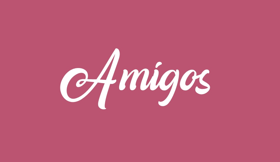 Amigos font big