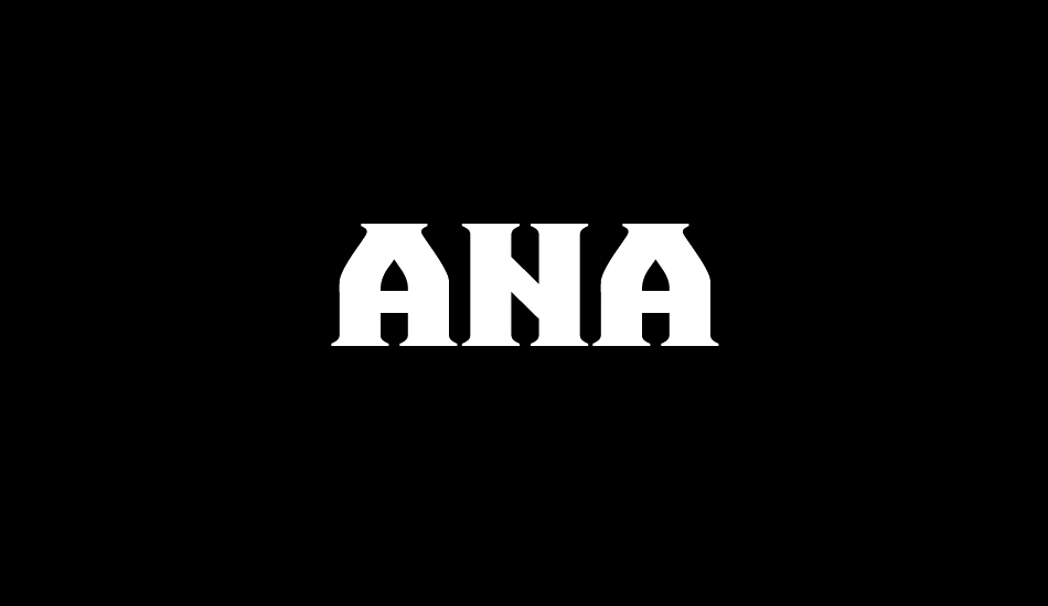 Ana font big