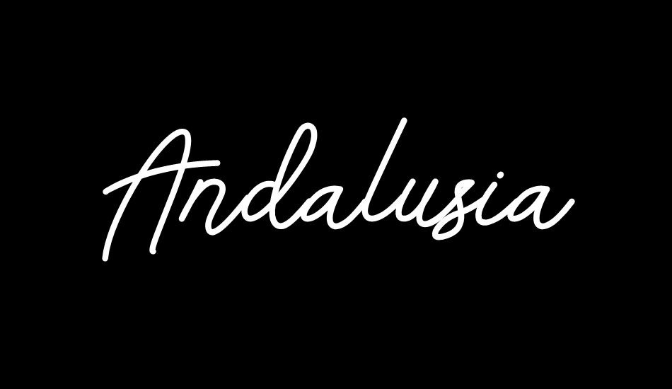 Andalusia font big