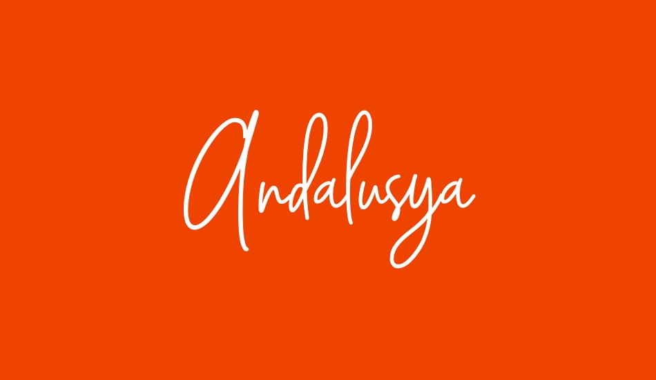 Andalusya font big