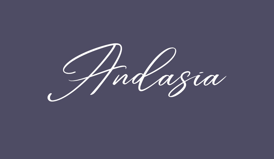 andasia font big