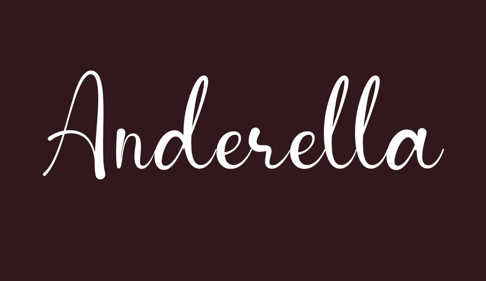 anderella-demo font big