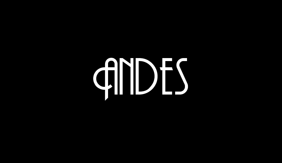 Andes font big