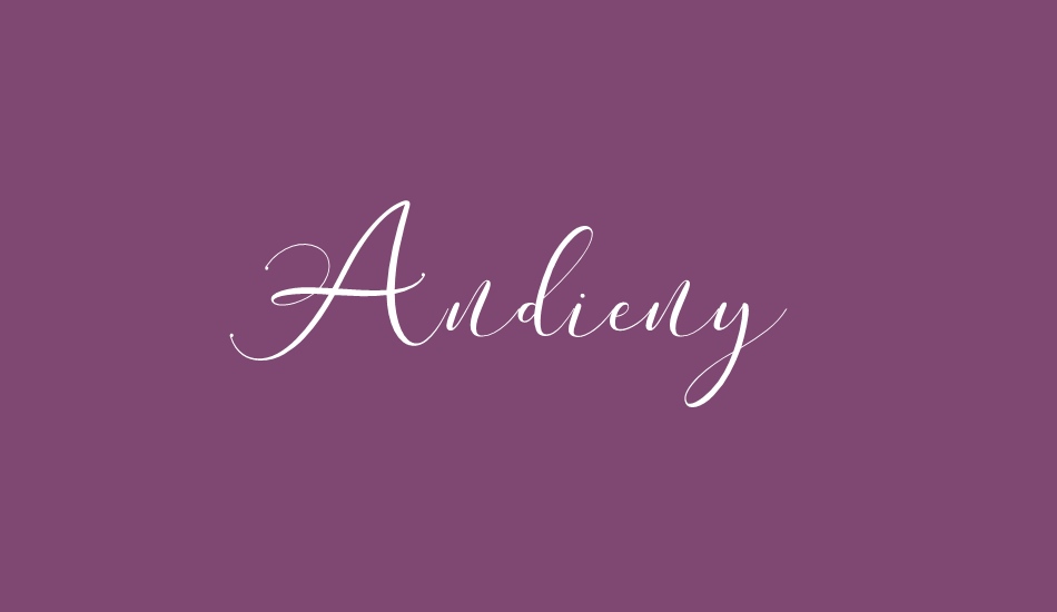 Andieny font big