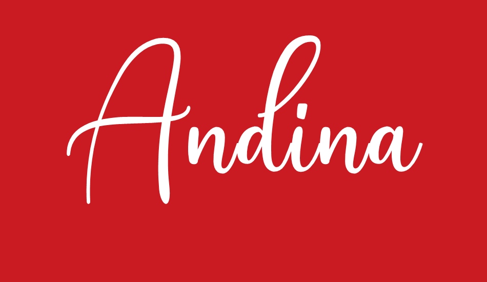 andina-demo font big