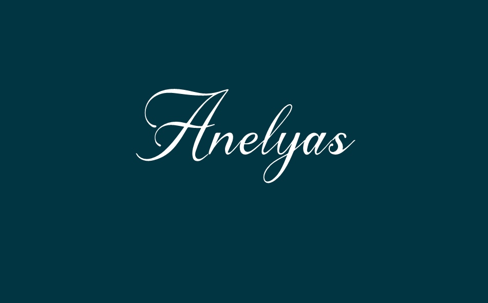 Anelyas font big