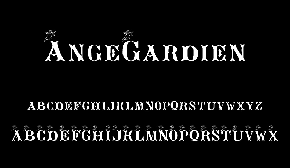 AngeGardien font