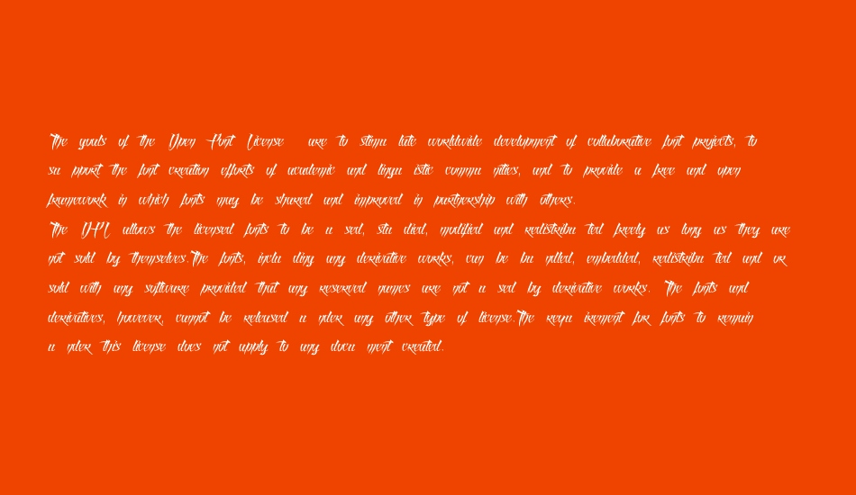 Angel of Blood Light font 1