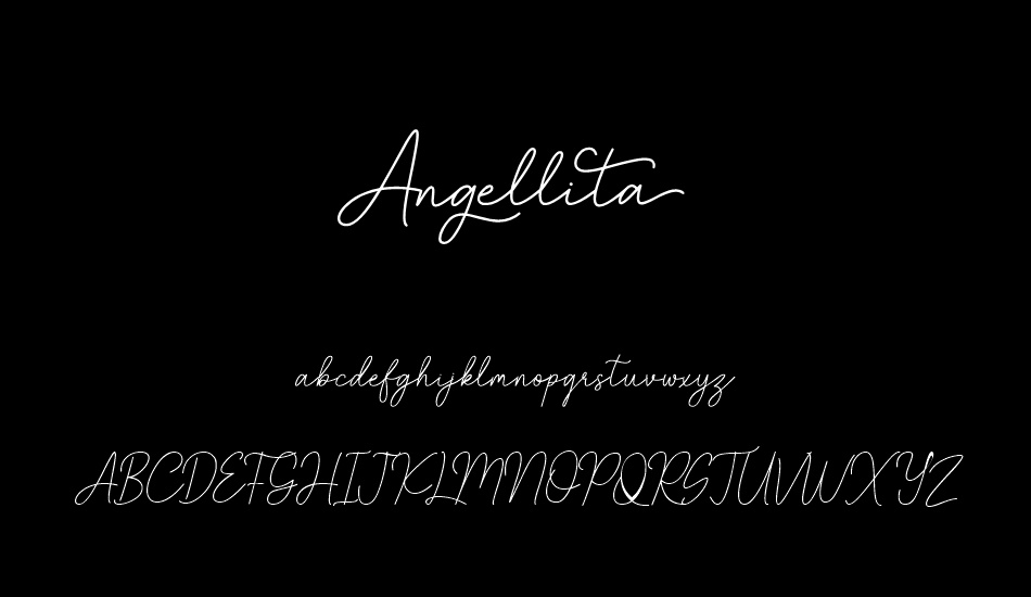 Angellita font