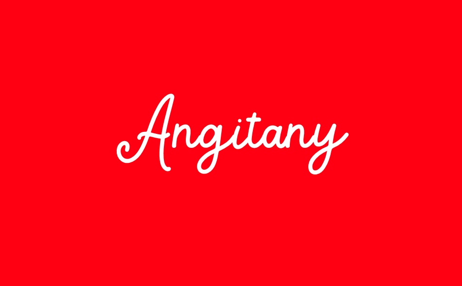 Angitany font big