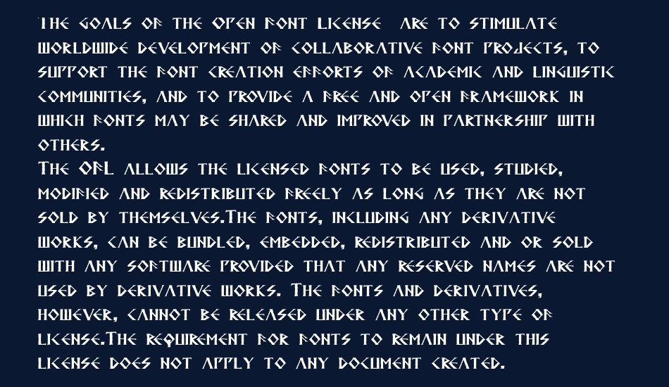 Anglodavek font 1