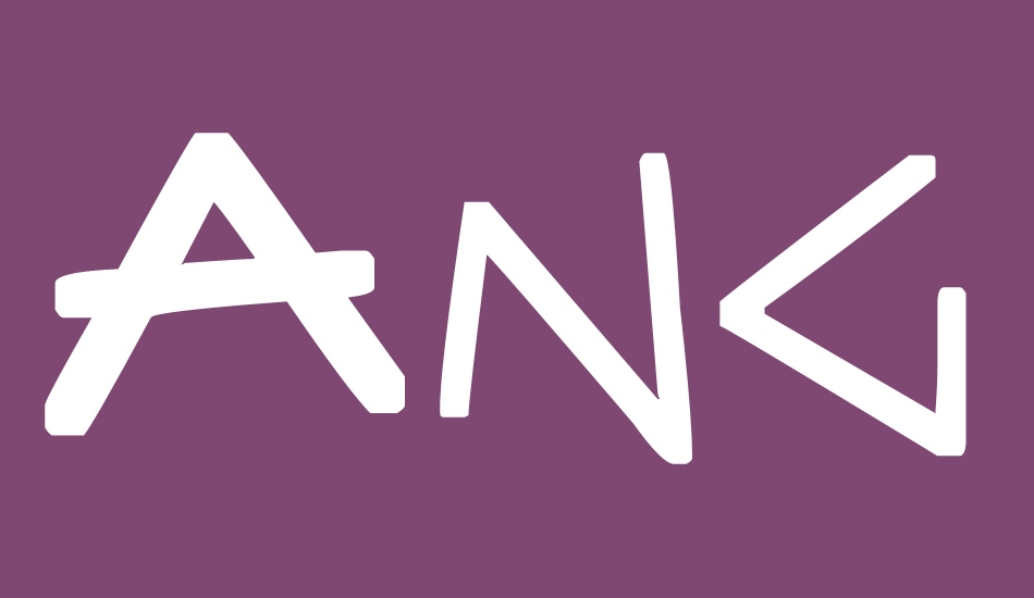 Angular Anarchy font big