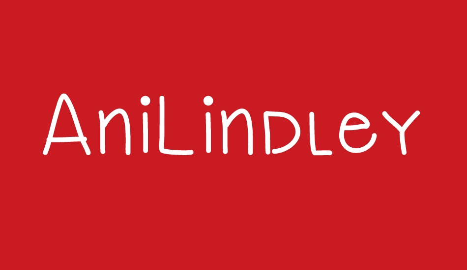 AniLindley font big