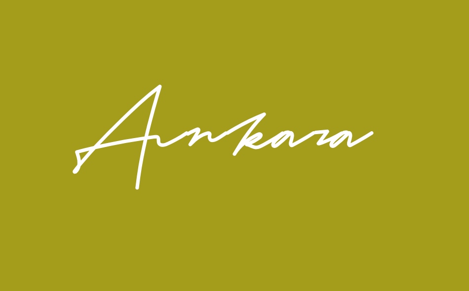 Ankara font big