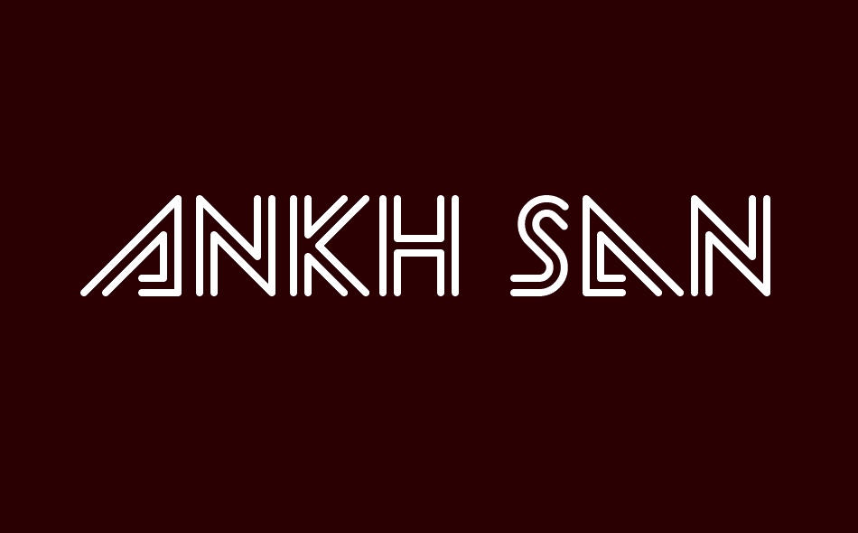 Ankh Sanctuary font big