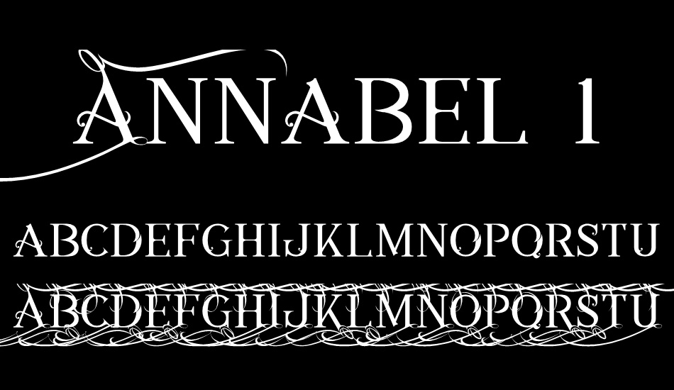 Annabel 1 font