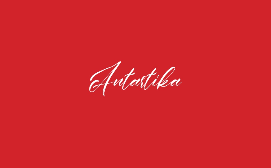 Antartika font big