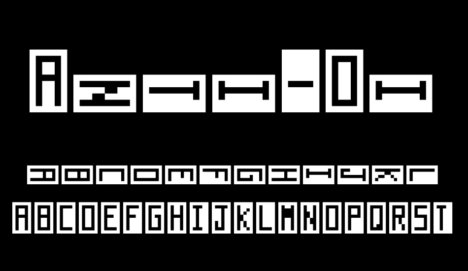 Anti-Digital font