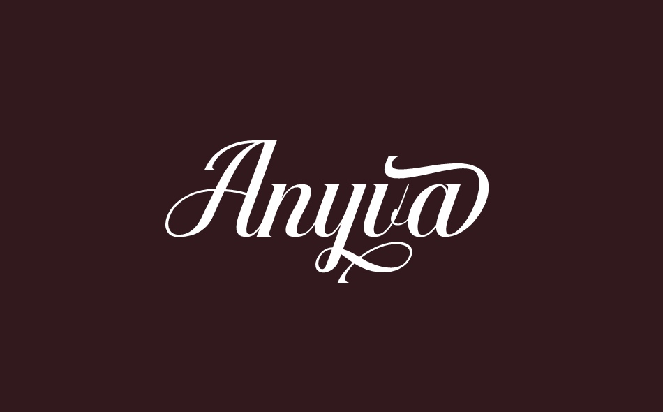 Anyva font big