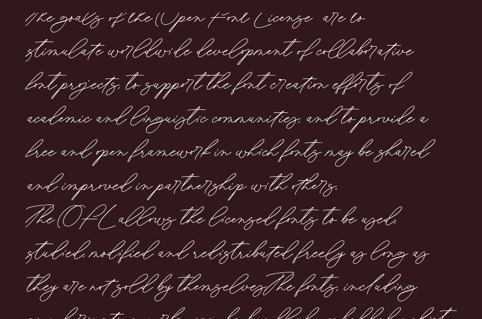 Aomine font 1