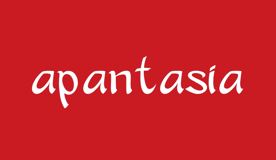 apantasia font big