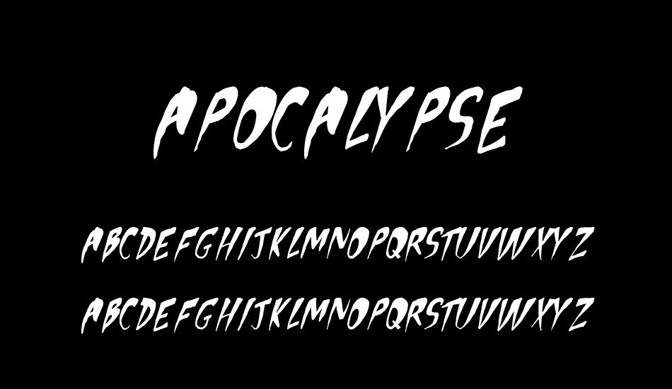 Apocalypse font