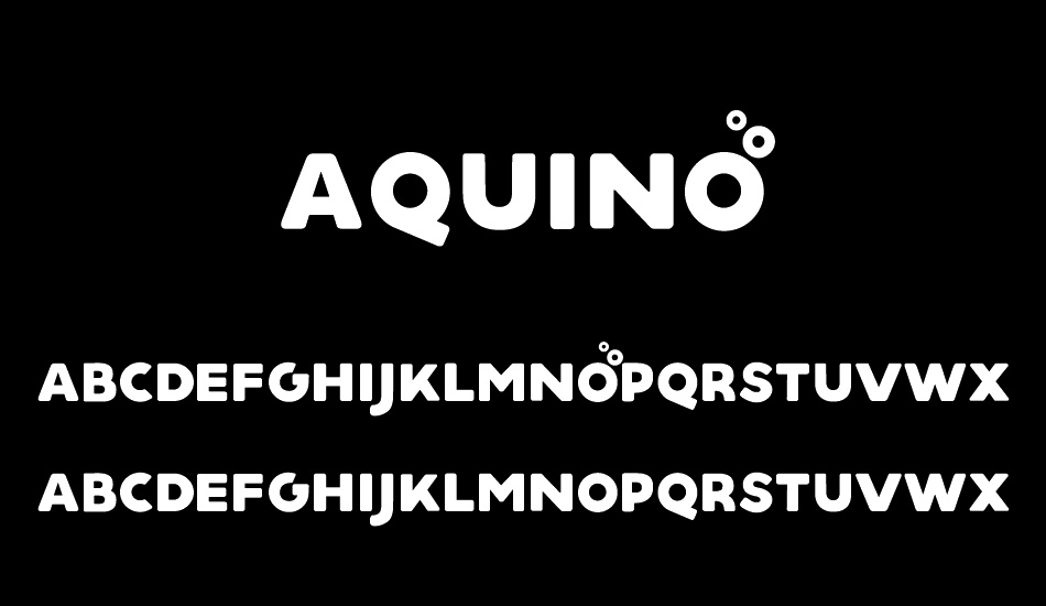 Aquino Demo font