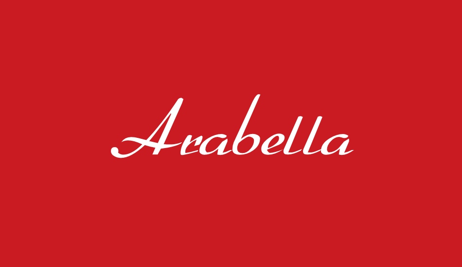 Arabella font big