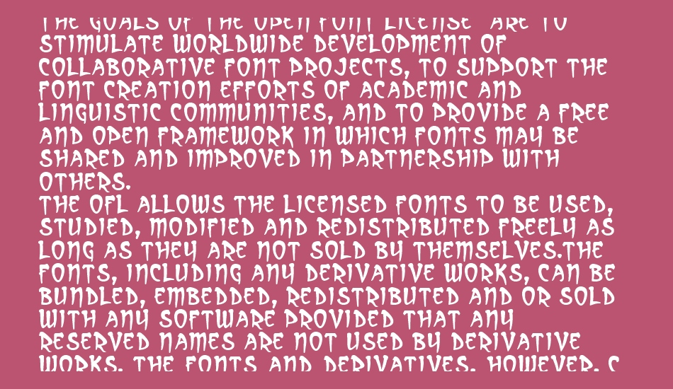 Arcanum font 1