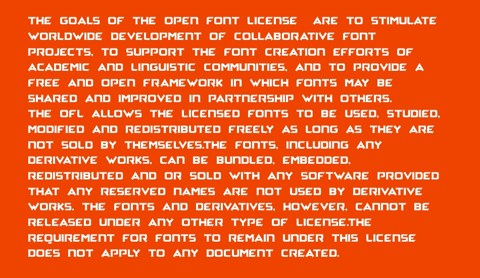 Archena Personal Use font 1