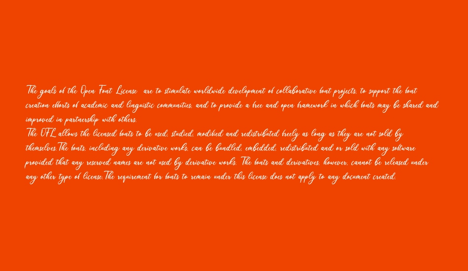 Ardinia Demo font 1
