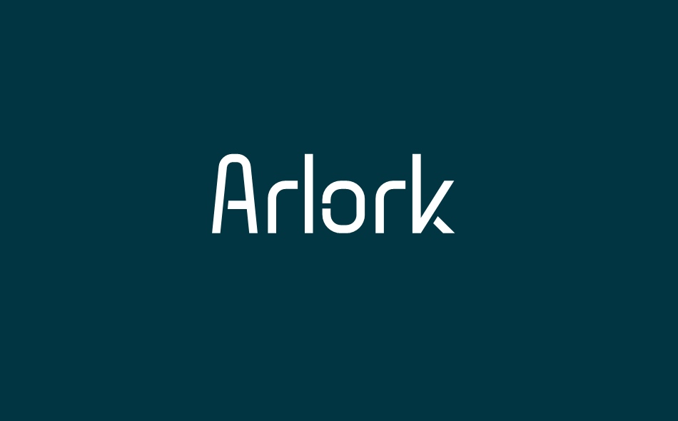 Arlork font big