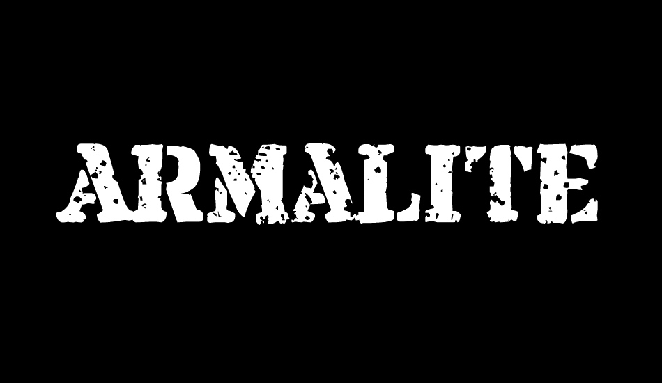 Armalite Rifle font big