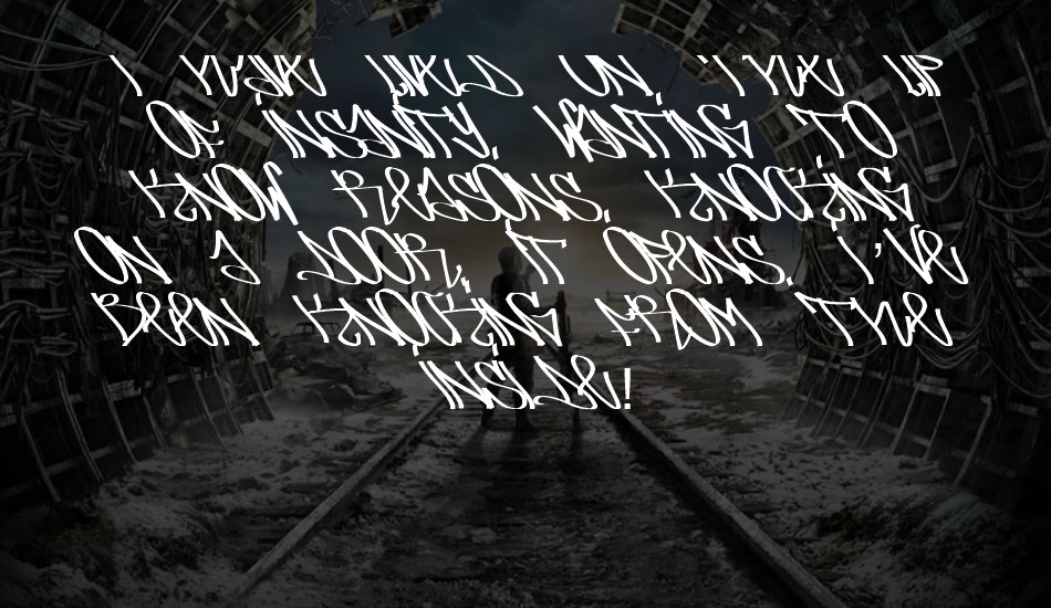 arsone font text