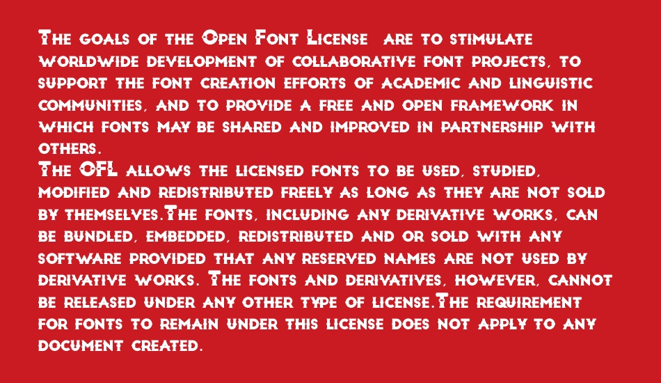 ARTESANIA Display font 1