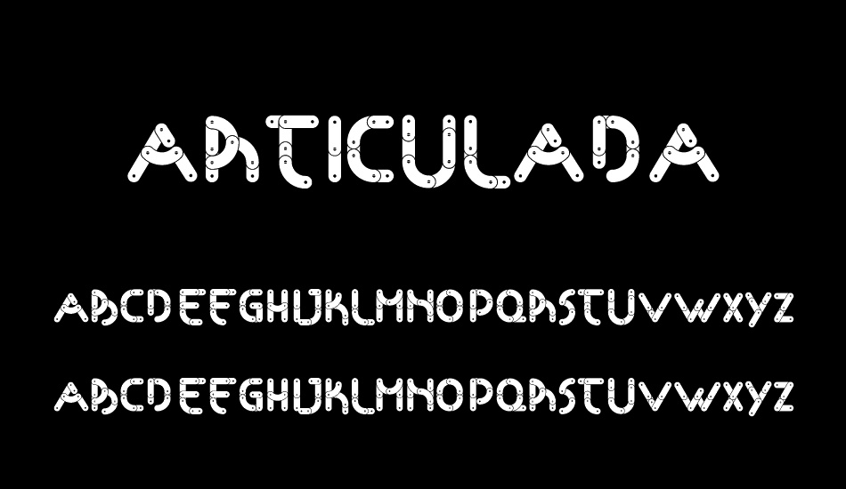 Articulada font