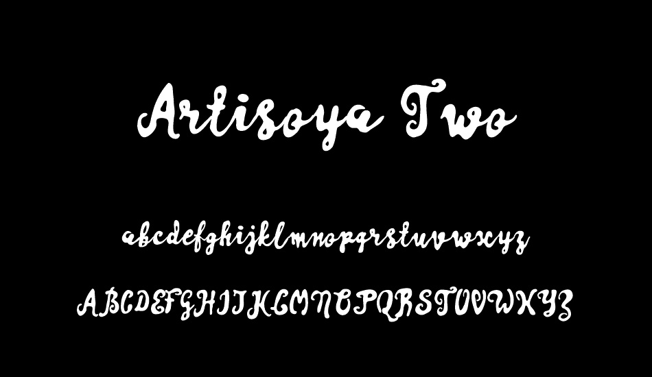 Artisoya Two font