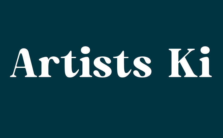 Artists Kindle font big