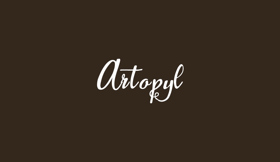 artopyl-demo font big