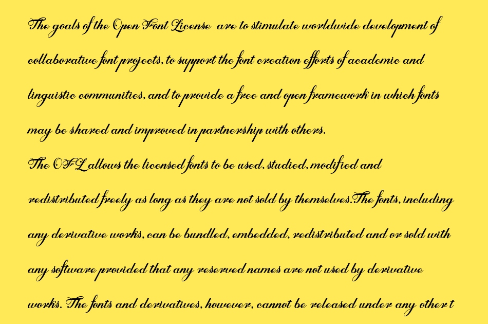 Arunika font 1