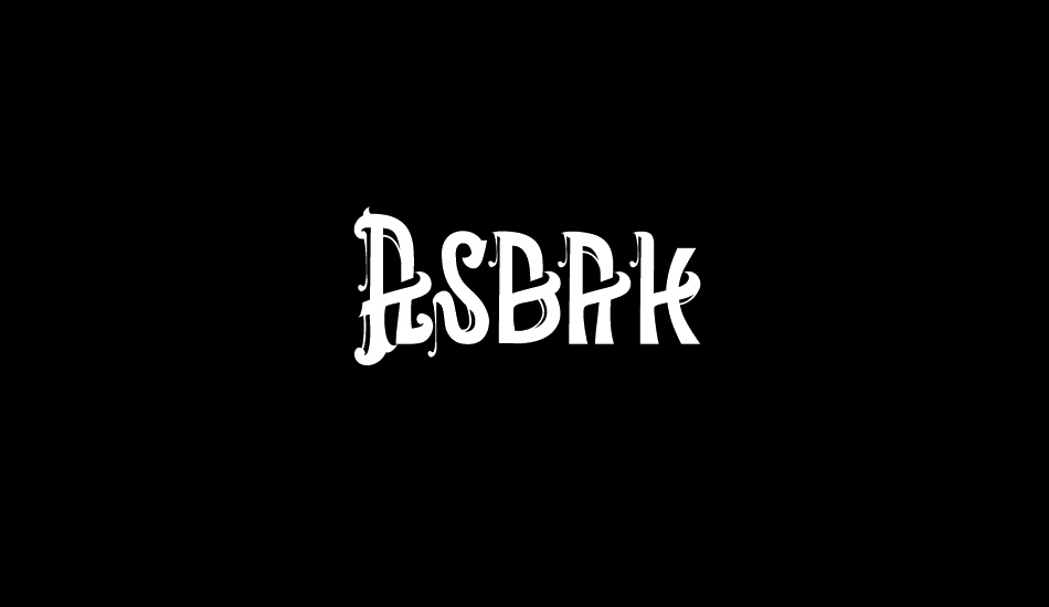 Asbak font big