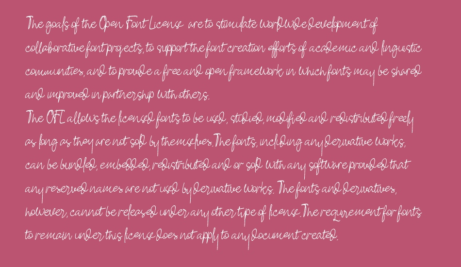 Ashley Pages font 1
