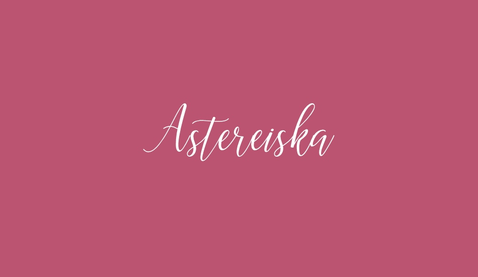 Astereiska font big