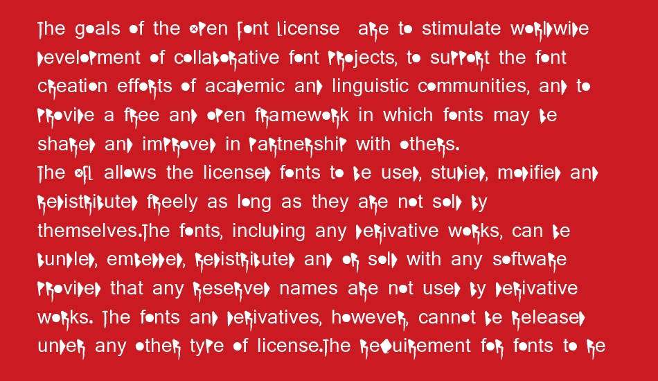 ASTRODRAMATIC font 1