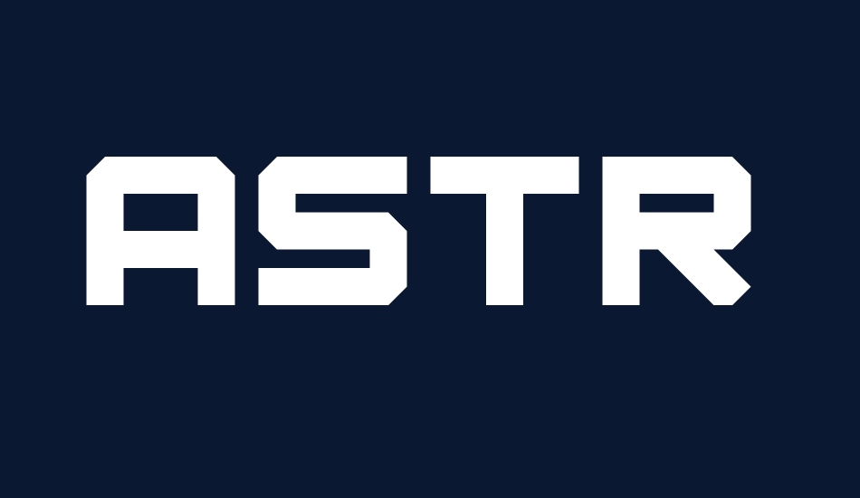 Astrolab font big