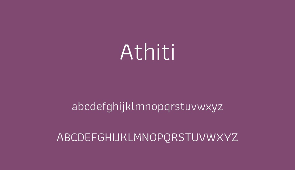 athiti font