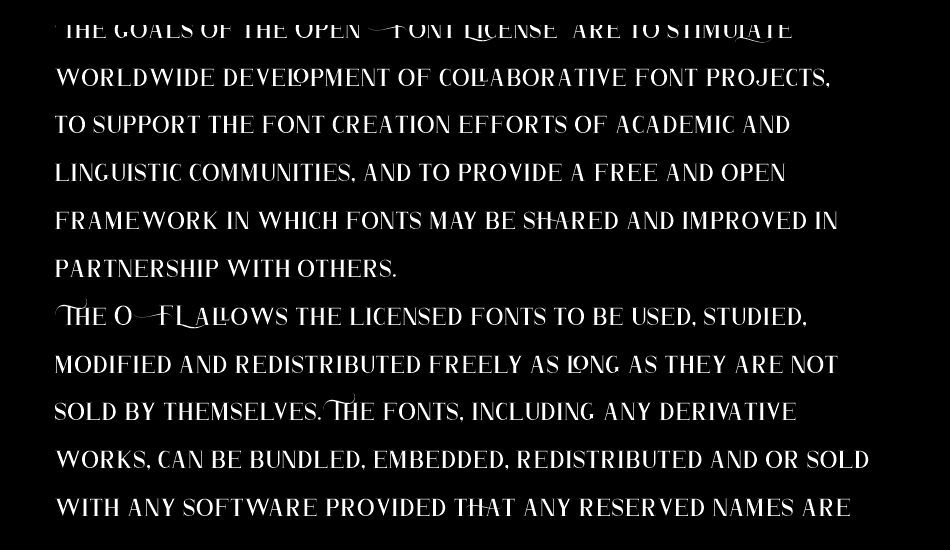 Atlane font 1